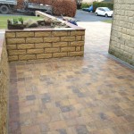 Block Paving and Wall